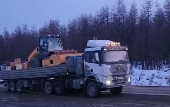 Доставка строительной техники в аэропорт Омолон