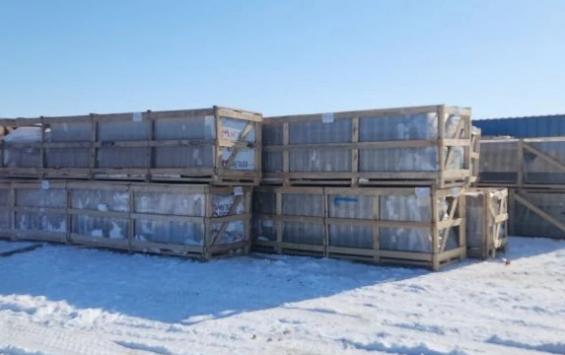 Завершена перевозка из аэропорта Певек в аэропорт Омолон конструктивных элементов и сопутствующих материалов Сборно-разборного быстровозводимого Гаража ССТ